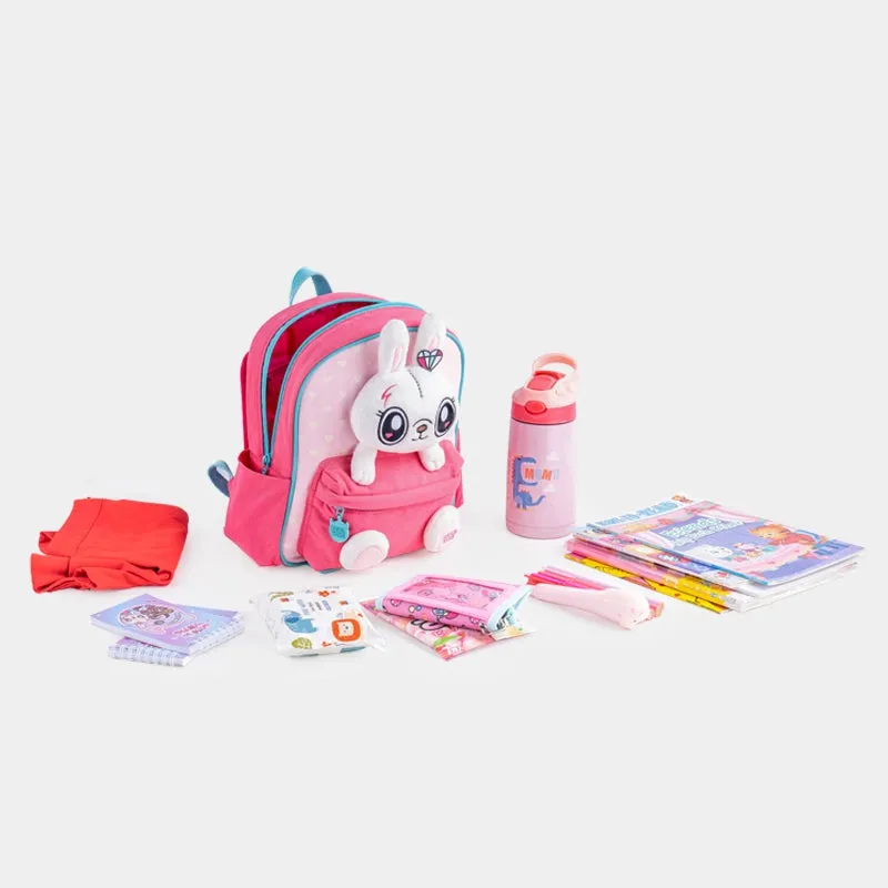 Toddler Backpack: Rabbit Plush - Raina