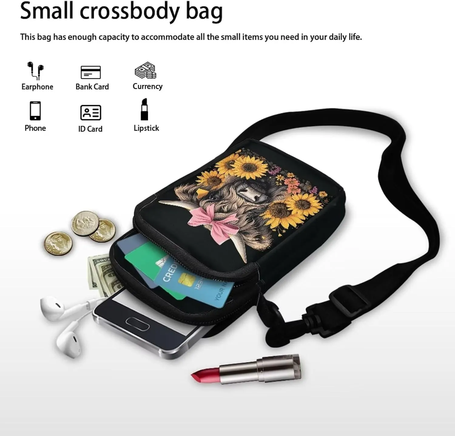 Toddler Crossbody Bag Kids Messenger Bag Over Shoulder Purse