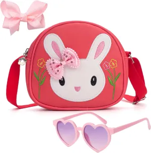 Toddler Purse-Small Kids Purse, Girls Bunny Purse, Little Girl Purse-Birthday Gifts Purse for Girls
