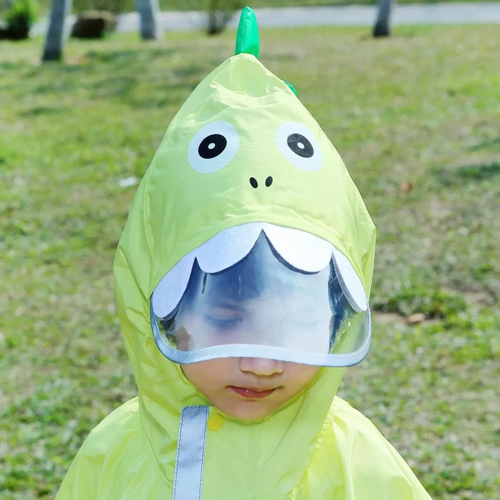 Toddler Rain Suit Baby Rain Suit with Hood Waterproof Coverall One Piece Rain Suit Kids (3-10 Years)