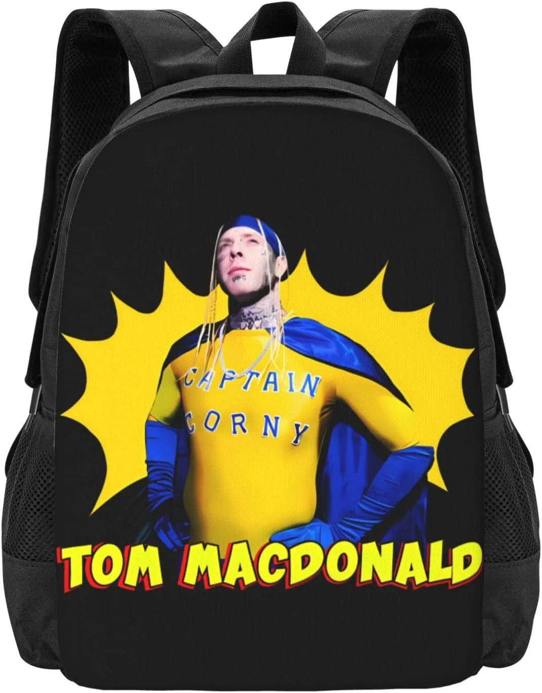 Tom Music Macdonald Backpack Laptop Bag Durable Large Capacity Fashion backpack Travel Bag