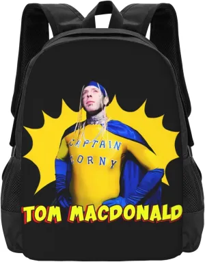 Tom Music Macdonald Backpack Laptop Bag Durable Large Capacity Fashion backpack Travel Bag
