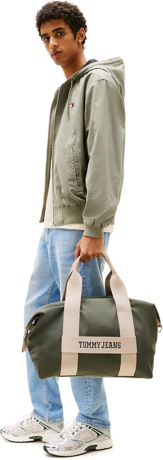 Tommy Jeans Men's Retro Cool Duffle Bag with Luggage Strap