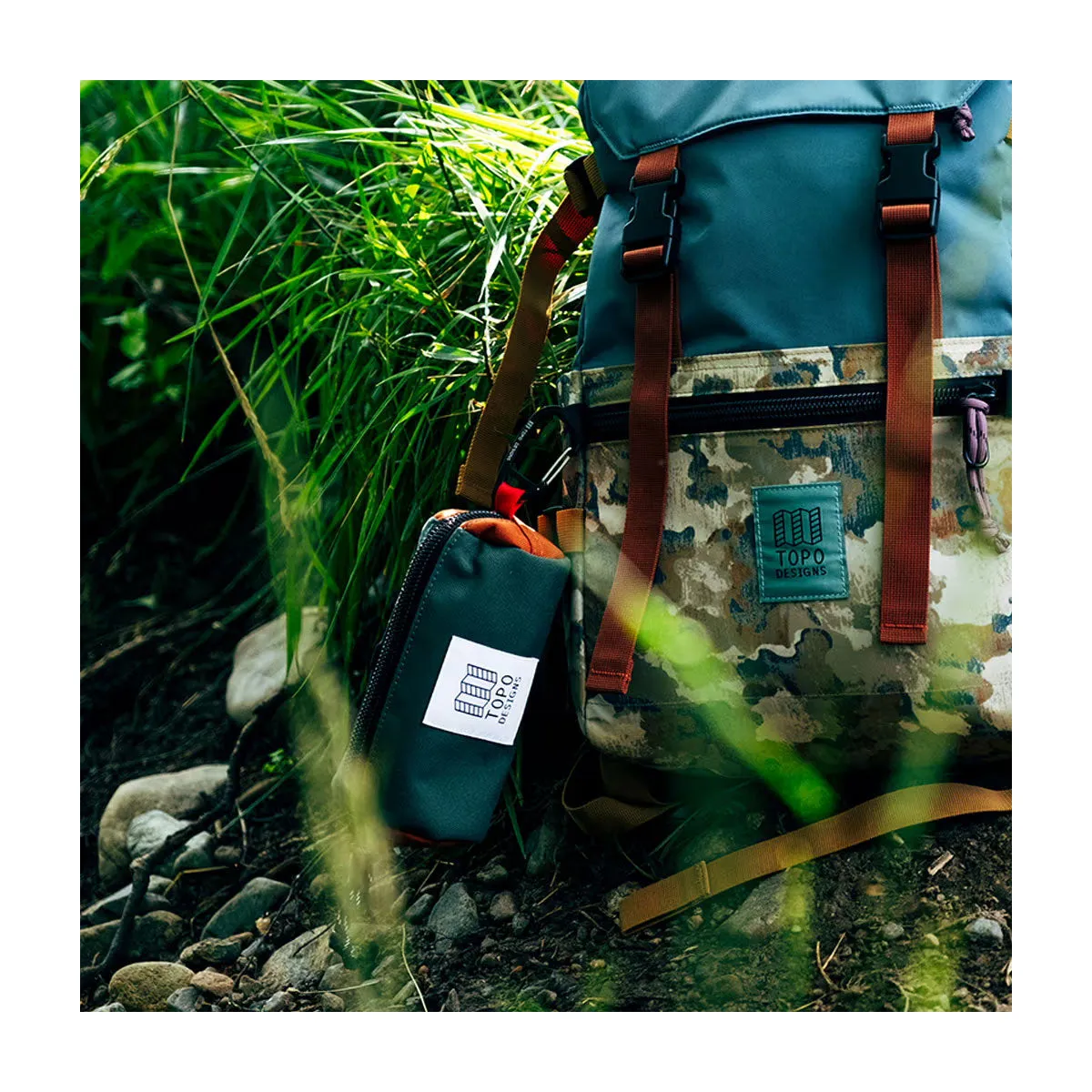 Topo Designs : Burrito Bag : Sea Pine