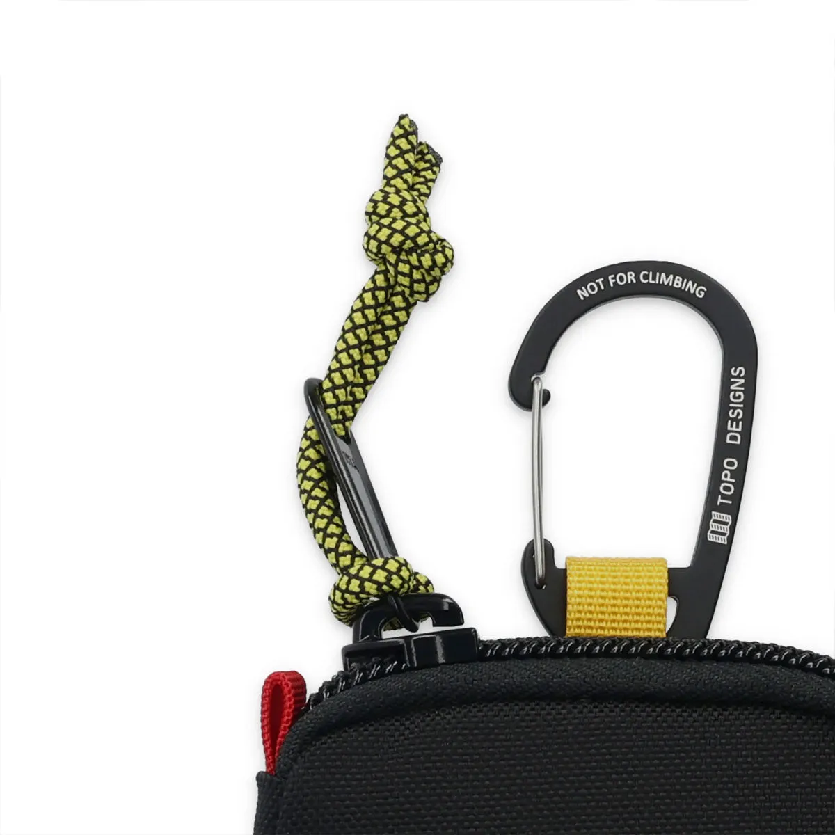 Topo Designs : Square Bag : Black