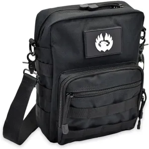 Torch Small Messenger Bag MOLLE Tactical Satchel Courier Pack Single Strap Shoulder Sling for Every Day Carry Gear