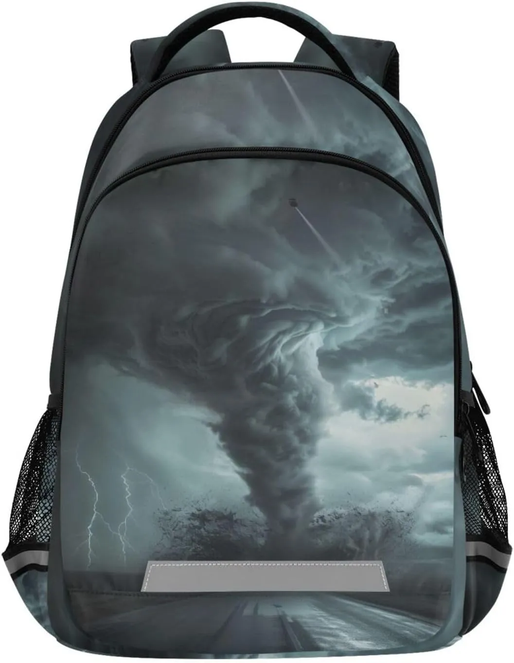Tornado Touching Down Backpack for Boys Girls Kids Elementary Bookbag School Bag Students Daypack Travel Rucksack
