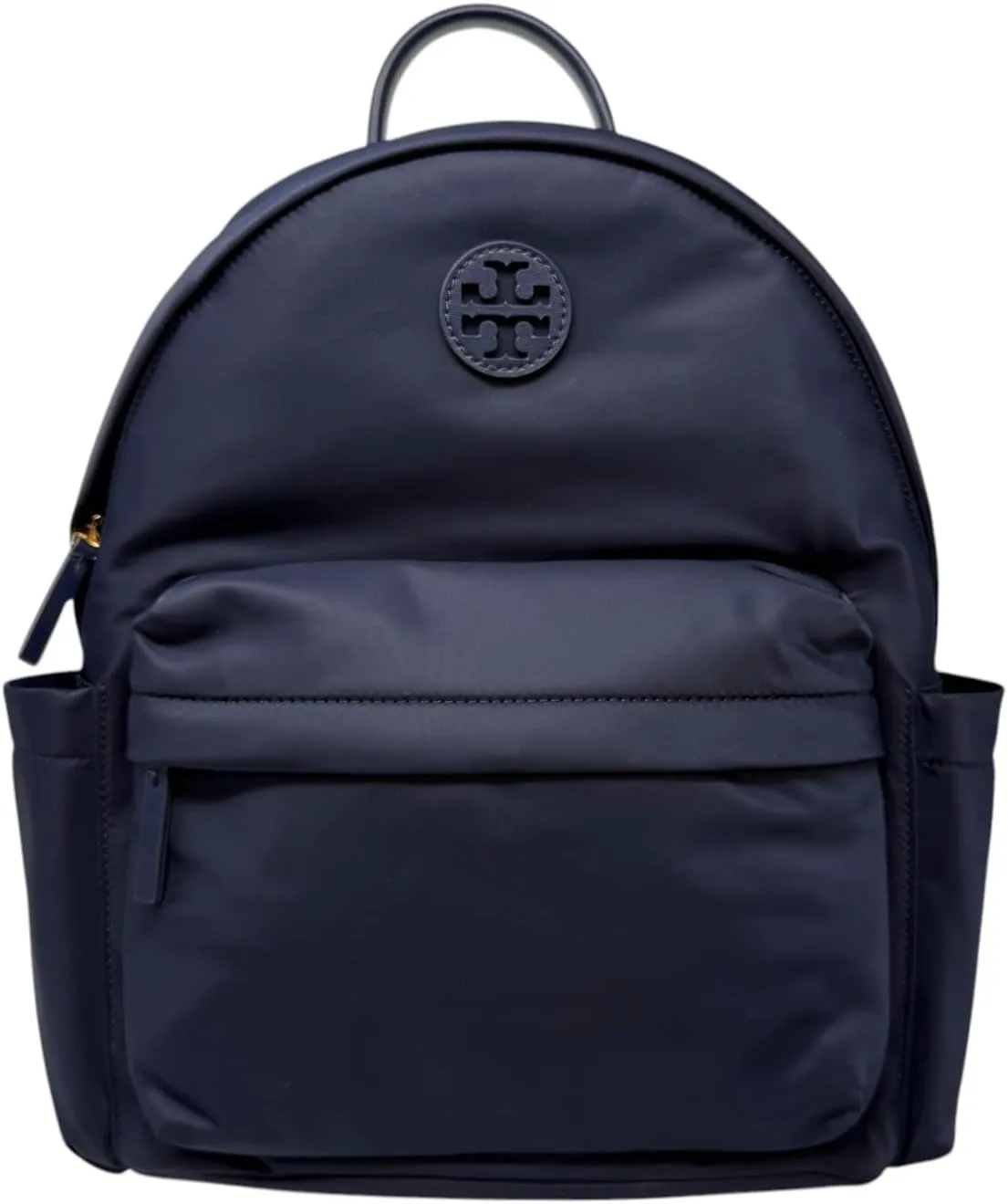 Tory Burch 88368 Ella Navy Blue With Blue Hardware Nylon Medium Women's Backpack