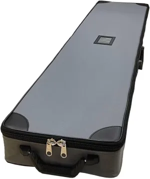 Trade Show Shipping Case with Wheels and handles， INSIDE SIZE：51" Lx12 Wx3 H，for Roll Up Banner Stand or Backdrop Booth Frame Travel Case