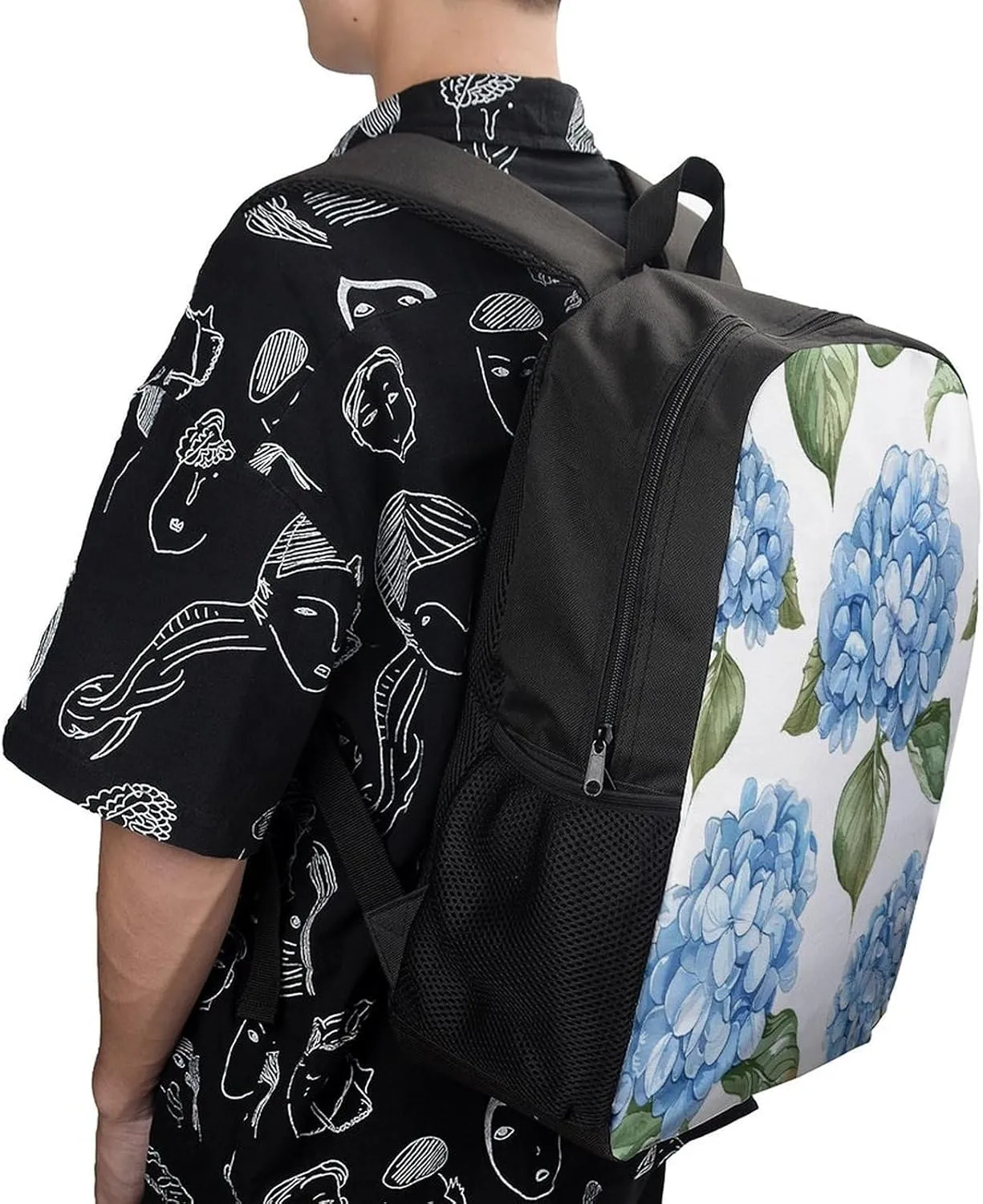 Travel Laptop Backpack Slim Durable Lightweight Back Pack Cute Clip Art Small Backpack For Women Men