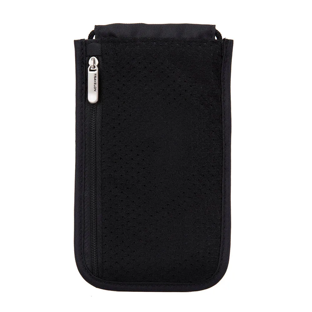 Travelon RFID Deluxe Boarding Pouch Black