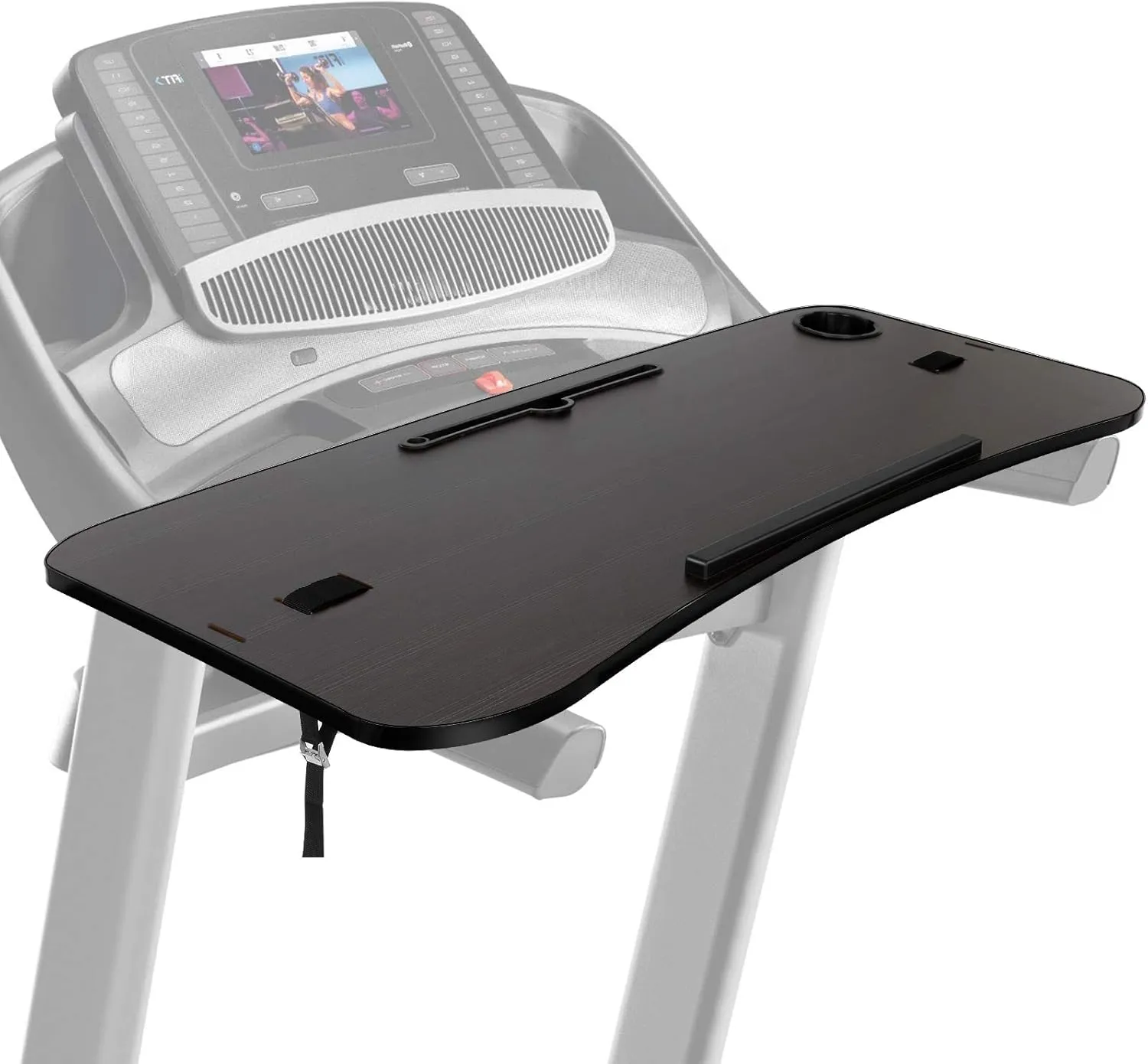Treadmill Laptop Desk,NEXAN Universal Ergonomic Platform for Notebooks, Tablets, Laptops, Workstation for Treadmill Handlebars up to 35 inches with Cup Tablet Phone Holder…
