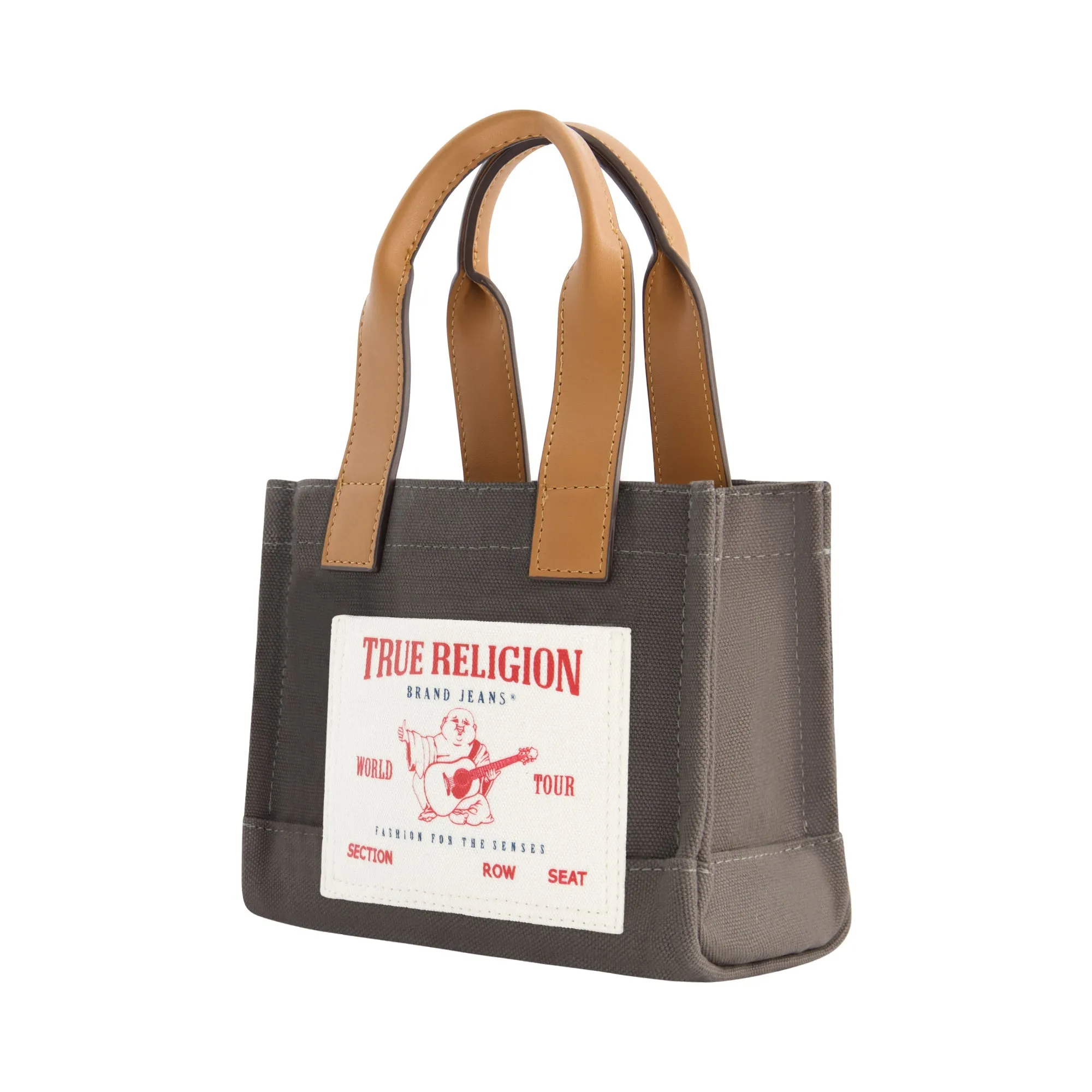 True Religion Mini Tote Bag - Grey