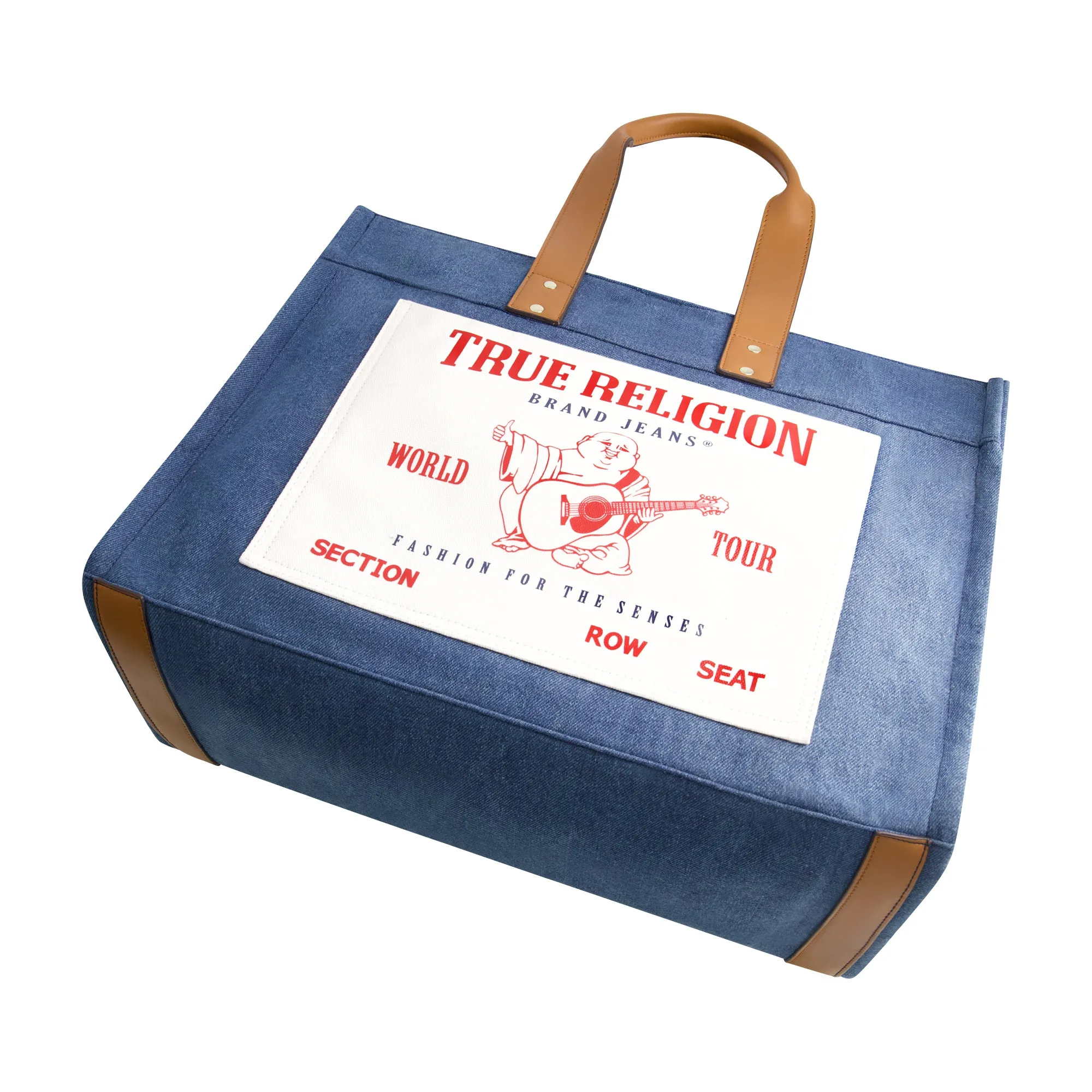 True Religion Tote, Medium Blu