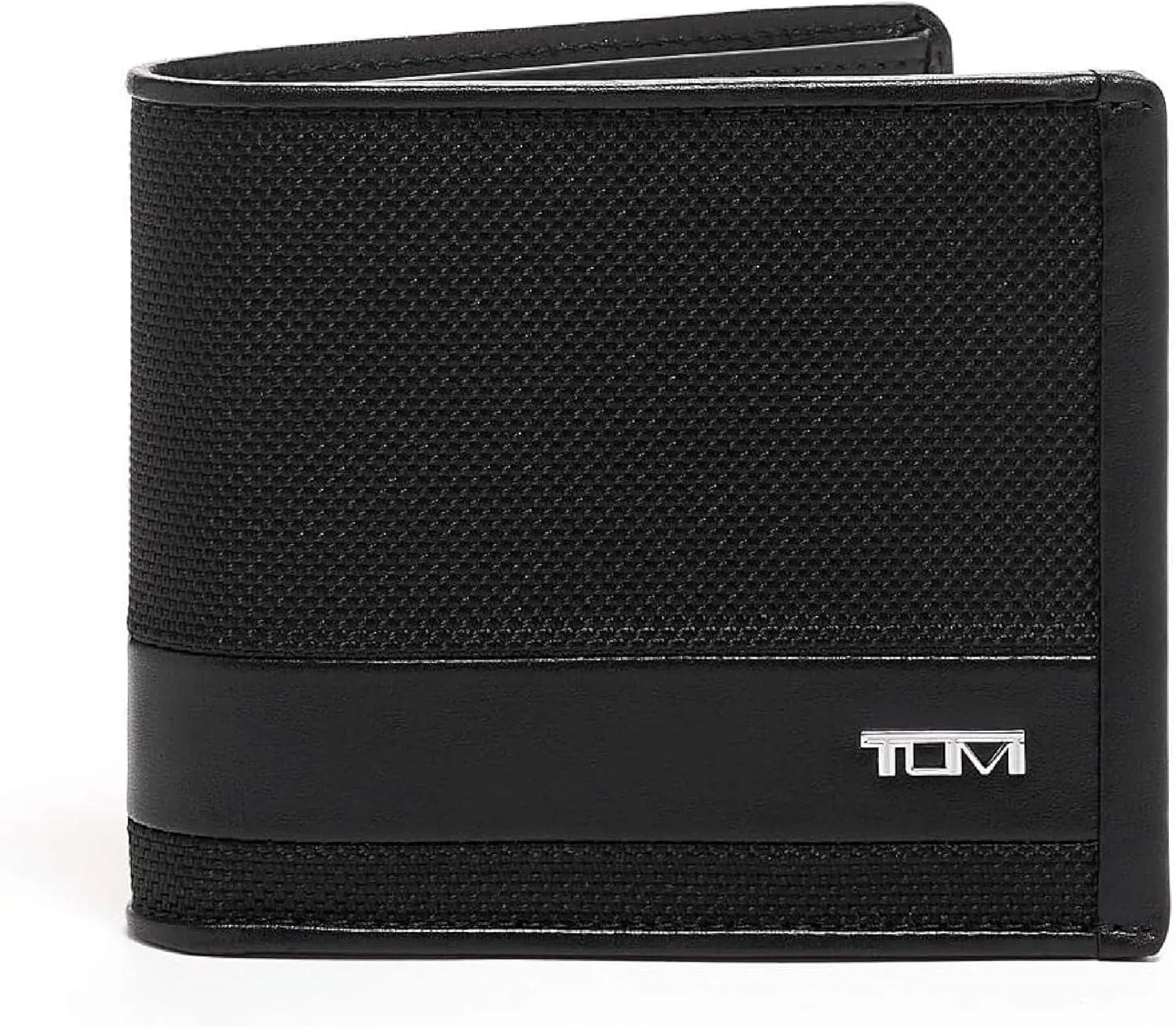 TUMI - Alpha Global Center Flip Passcase - Wallets for Men - Organized Bill Compartment & Hidden Pocket - 3.8" X 4.8" X 1.0" - Black