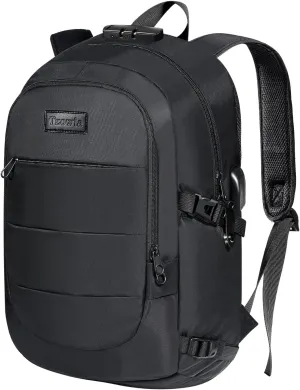 Tzowla 35 Liter Anti Theft with USB Charging Port Laptop Backpack