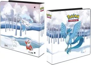 Ultra PRO - Pokémon Gallery Series Frosted Forest 2" Album - 3 Ring Binder Perfect for Protecting Large Card Collection for Collectible Trading Cards, Gaming Cards, Pairs well With 9 Pocket Pages