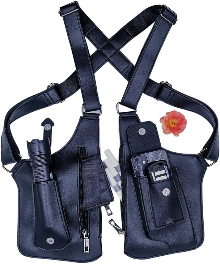 Underarm Anti-Theft Bag, Hidden Shoulder Holster, Double Storage Pouch, Phone Wallet Pocket