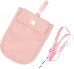 Undercover Bra Wallet with Lanyard Waterproof Hidden Travel Pouch Secret Stash Pocket for Credit Cards Money Valuables ()