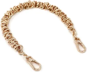 Unique Metal Bag Chains Purse Handles Shoulder Strap Replacement Accessories Charms for Handbags(Gold 16 Inch)