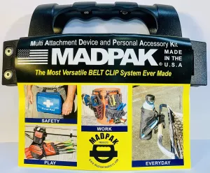 Universal Utility Belt & Versatile Belt Clip System and Enhancement Accessories - Improves Portability, Efficiency, and Safety of Belt Mountable Tools, Equipment, Gear, Made in The USA