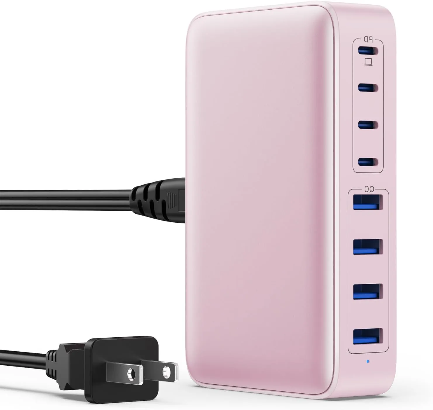 USB C Charger 200W USB C Charger Block,Upgraded GaN III 8-Port Fast Charging Station Hub,PD 65W Laptop Charger Adapter Compatible with MacBook Pro/Air,DELL,Steam Deck,iPhone 15/14/13,Galaxy S23/22 etc
