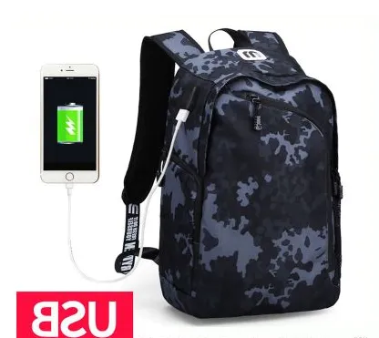 USB CHARGING MEN'S LAPTOP BACKPACKS