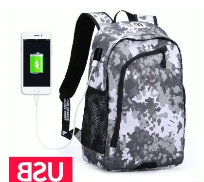 USB CHARGING MEN'S LAPTOP BACKPACKS