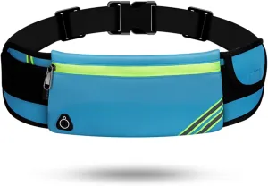 USHAKE Running Belt with Bounce-Free Pouch for iPhone and Samsung Galaxy - Ideal for Running, Walking, Cycling, and Gym Workouts