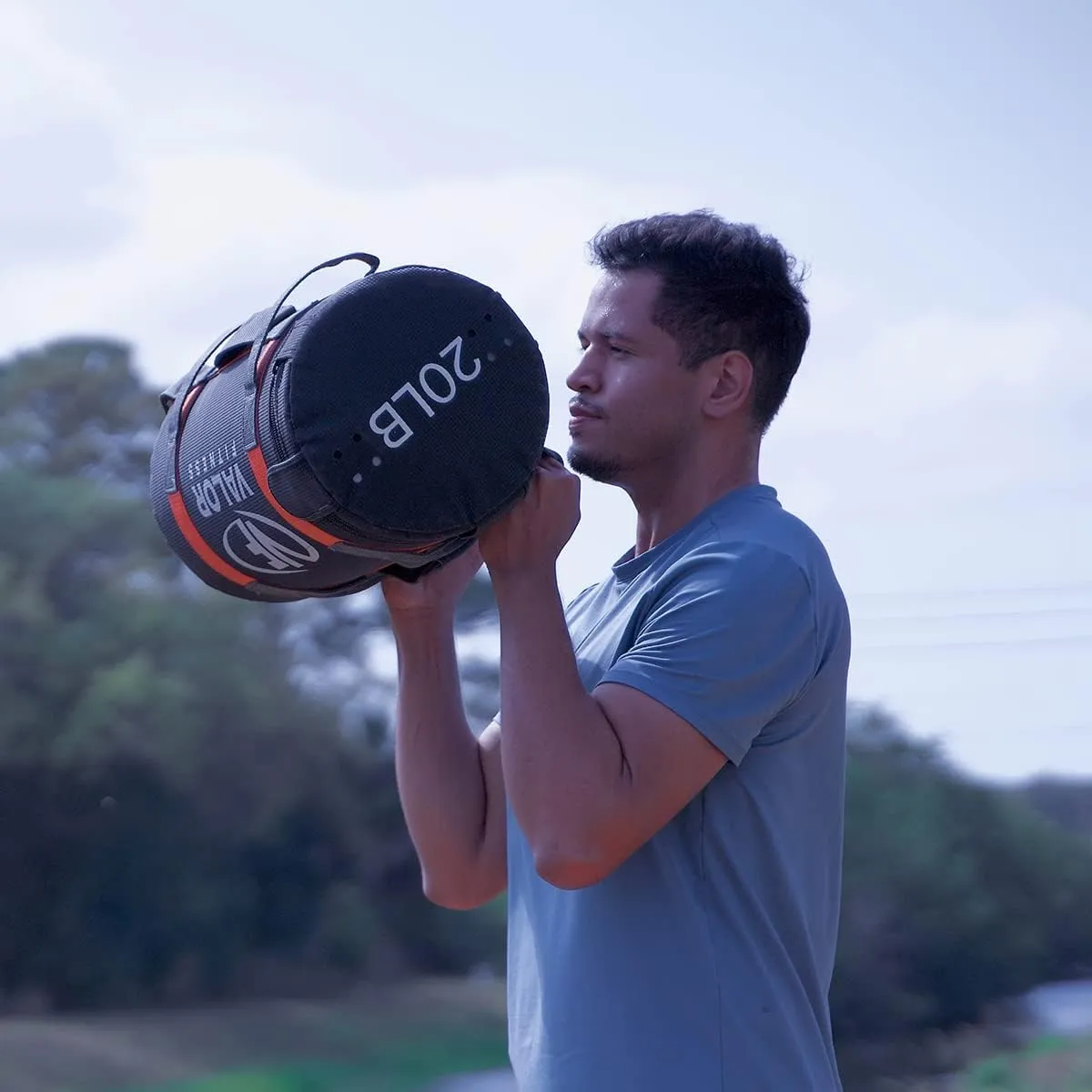Valor Fitness SDB Pre-Filled Sandbags for Weight and Functional Training with 5 Grip Handles