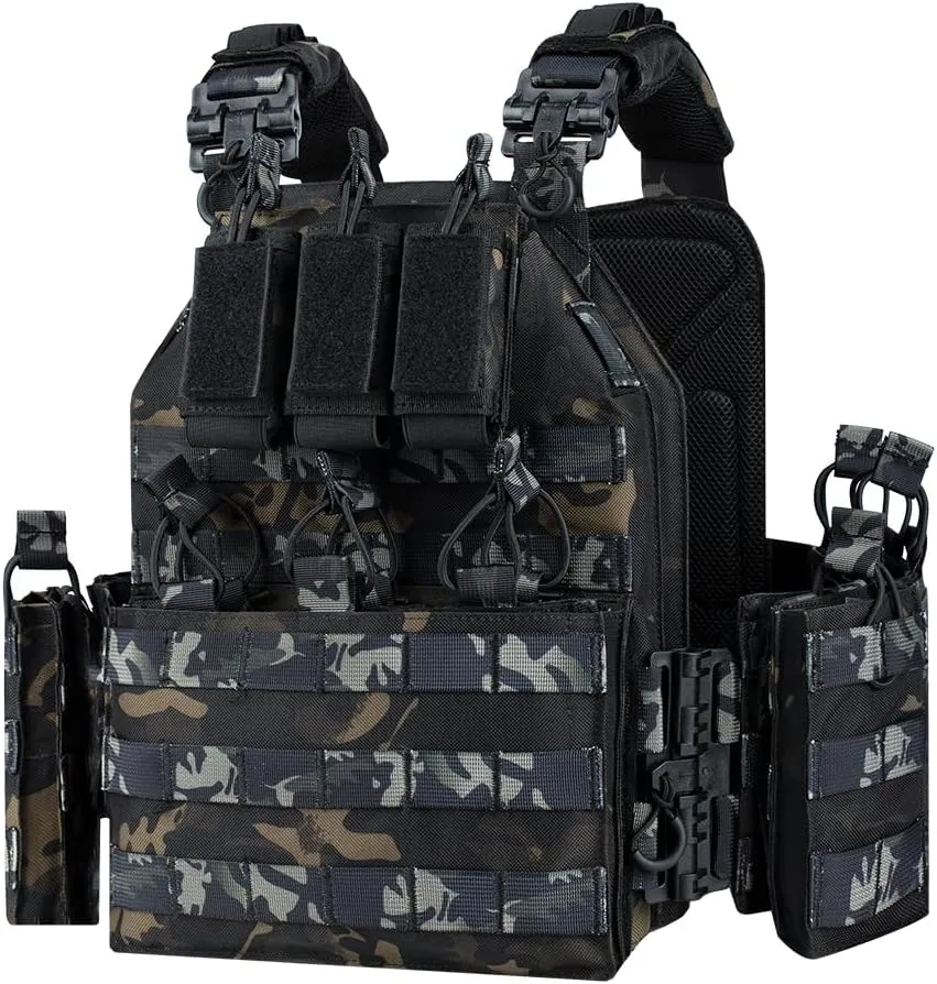 vAv YAKEDA Camo Tactical Outdoor Carrier Vest