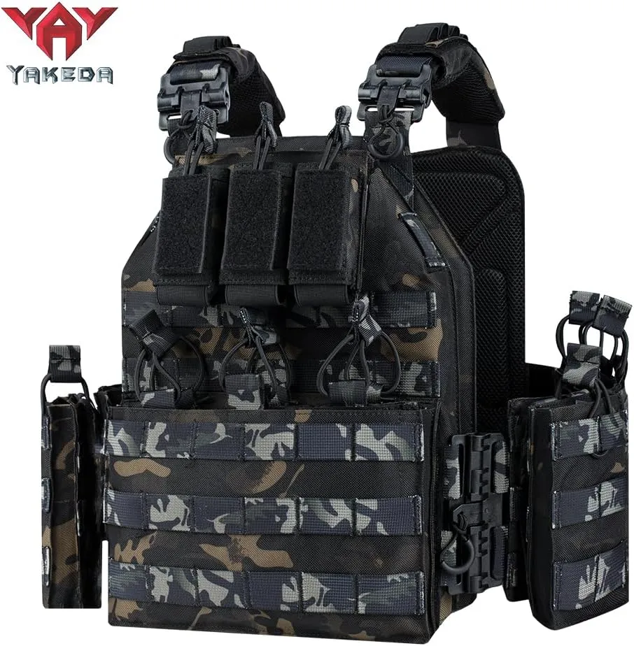 vAv YAKEDA Outdoor Tactical Vest Airsof Vest for Men
