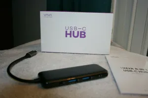 VAVA USB C Hub 8-in-1 Adapter VA-UC020 HDMI 5Gbps USB 3.1 Micro SD Card AUX 100W