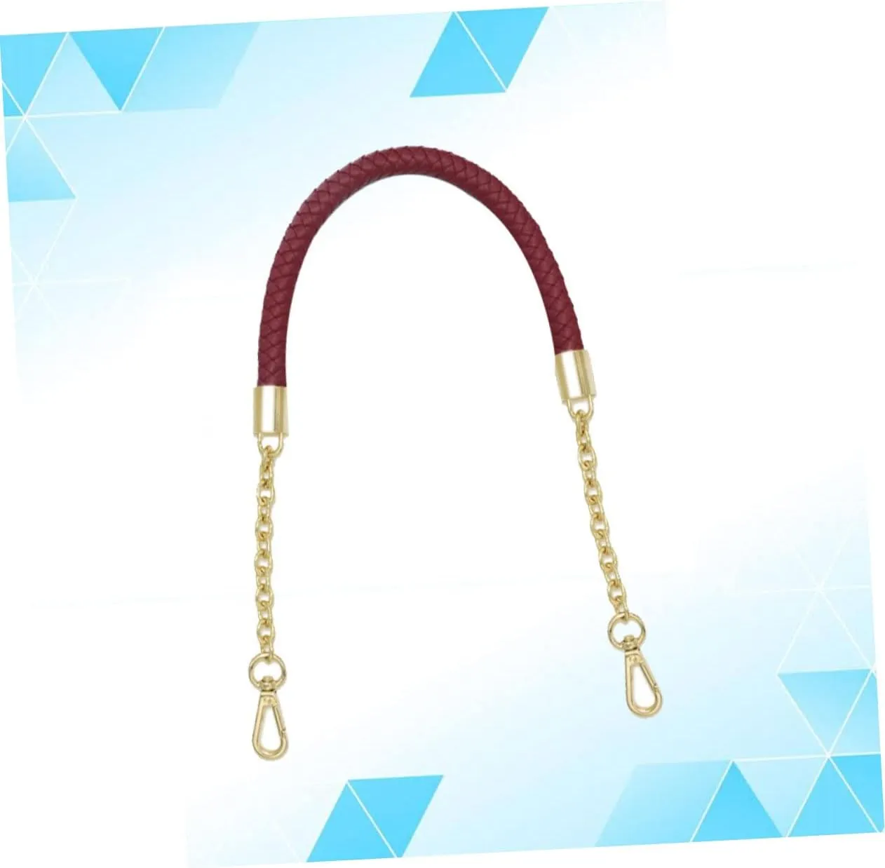Veemoon Warm Handbag Ladies Purse Wallet Handbags Women Cross Body Tote Straps Purse Strap Chain Woven Tote Handbag Chain Woman Ladies Bag Purse Handle Woven Handbag Red