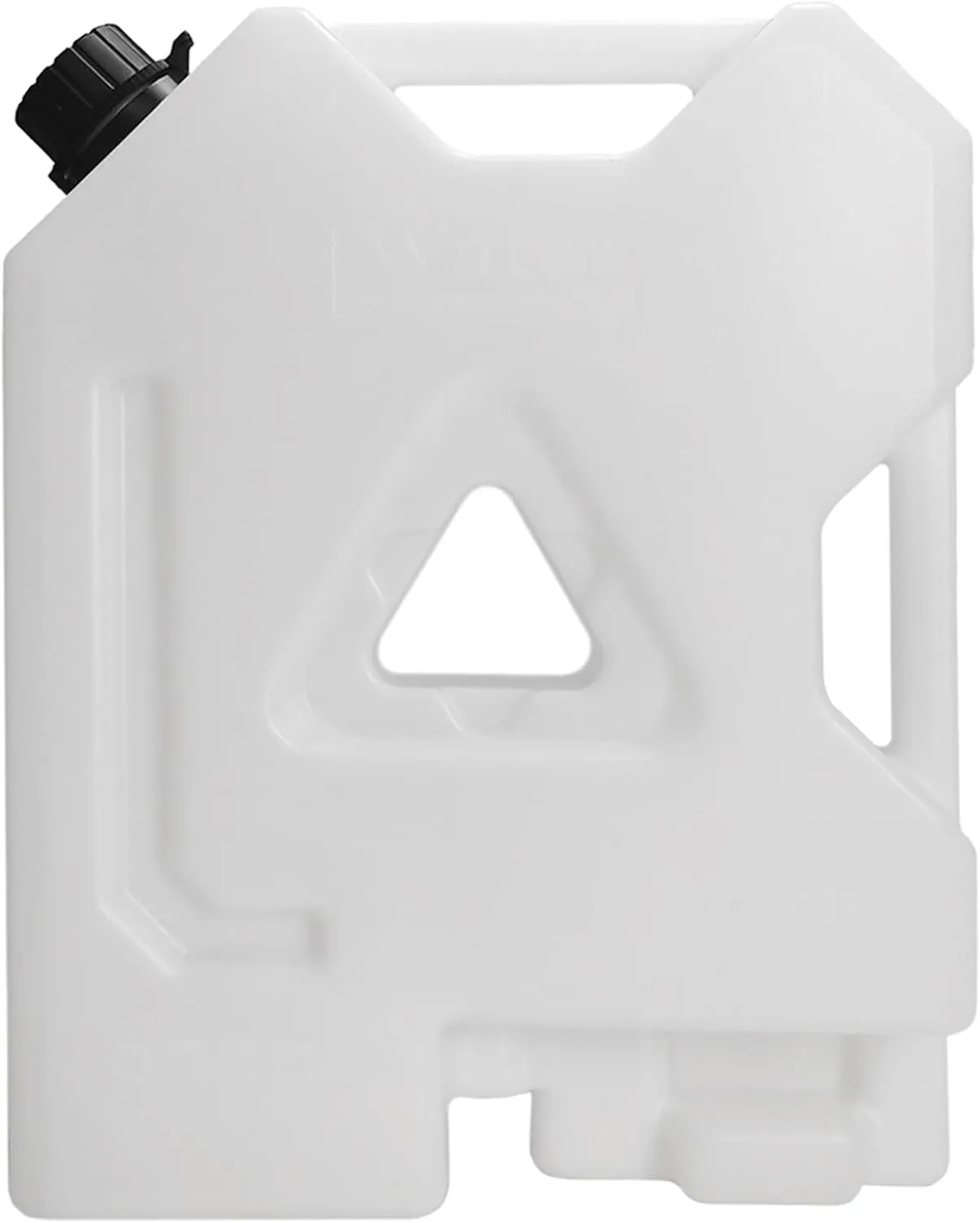 Vehicle Water Storage Can Off-Road Spare Plastics Pack with 2 Handles (White)