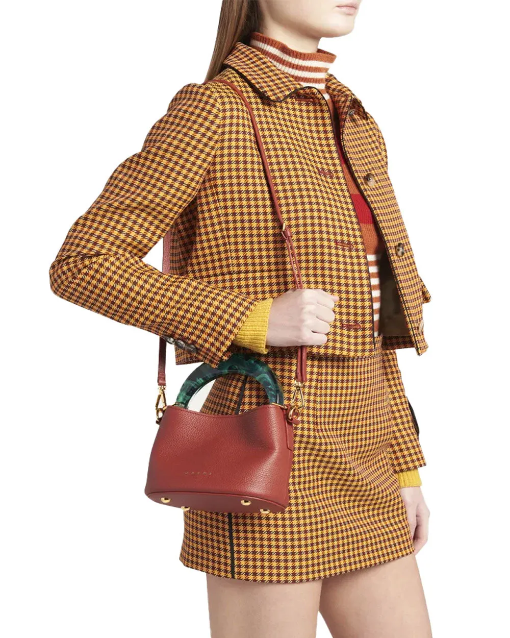 Venice Mini Bag in Rust