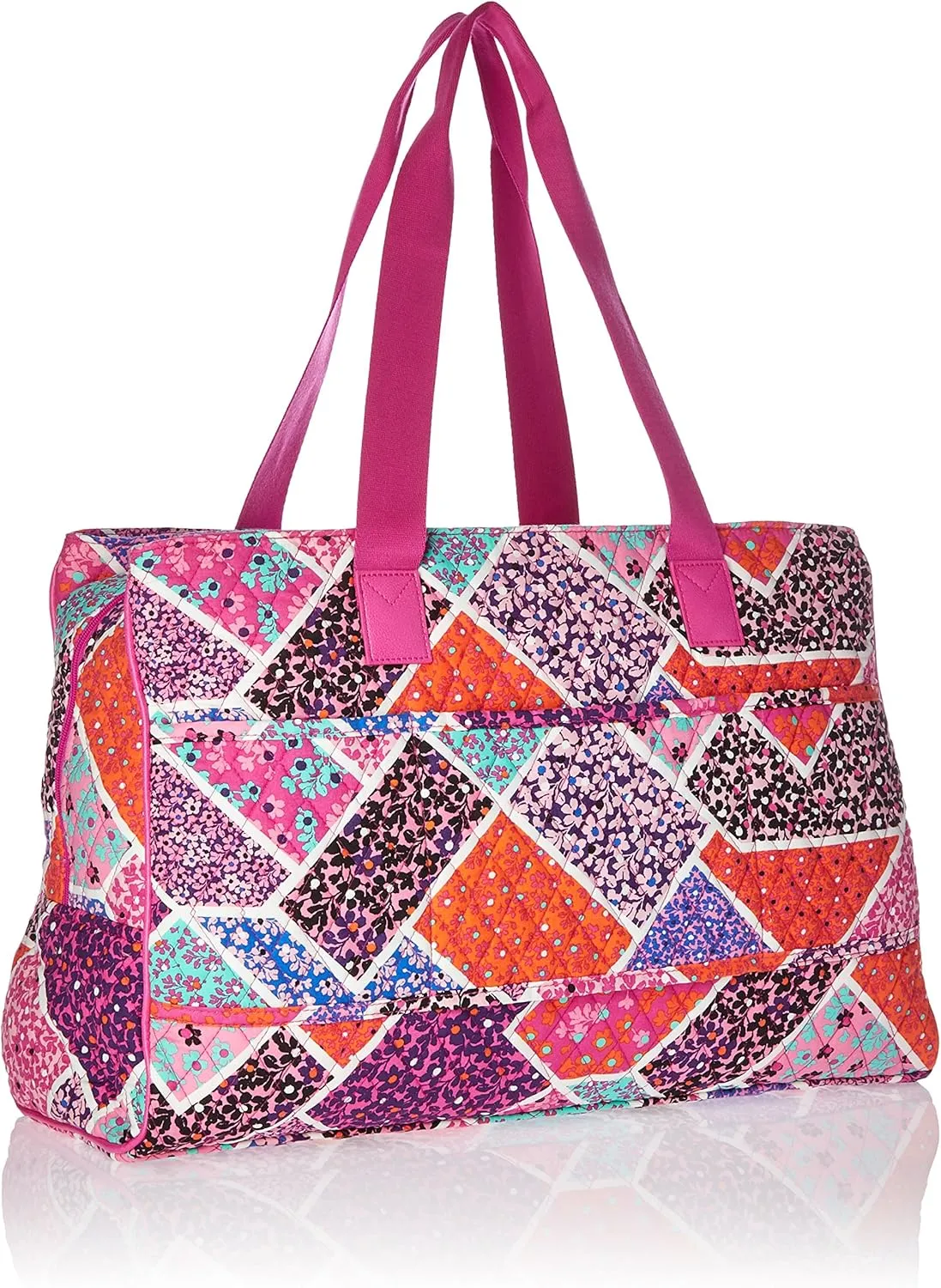 Vera Bradley Women's Cotton Triple Compartment Travel Bag