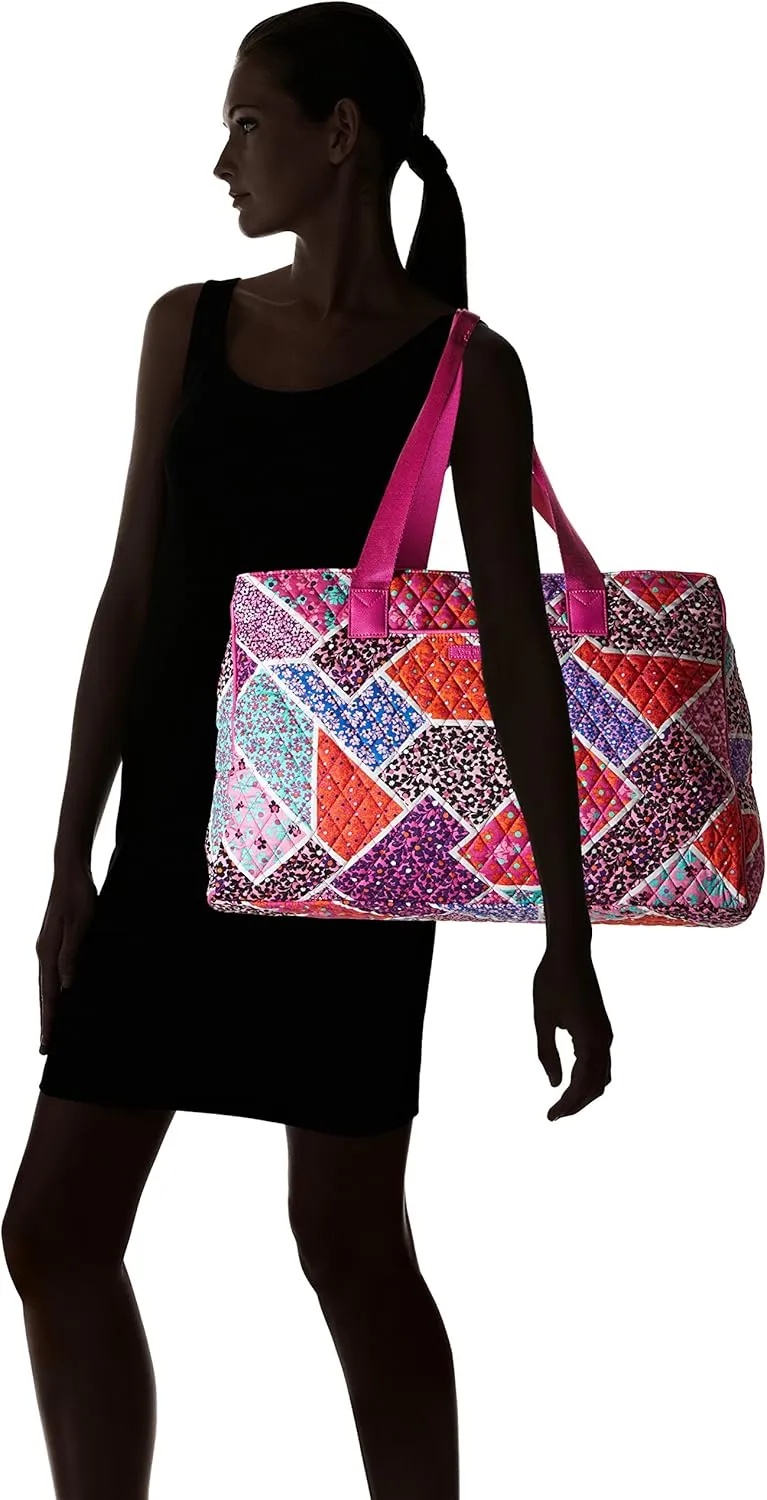 Vera Bradley Women's Cotton Triple Compartment Travel Bag