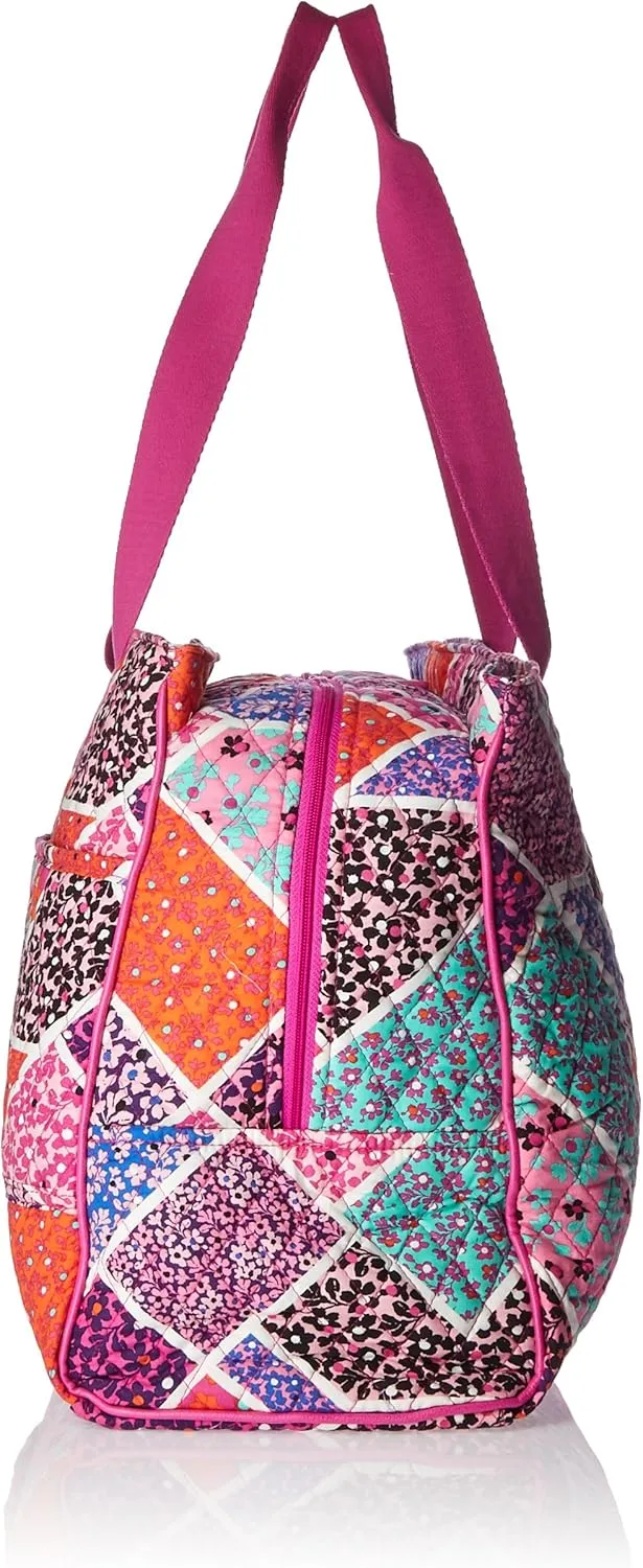 Vera Bradley Women's Cotton Triple Compartment Travel Bag