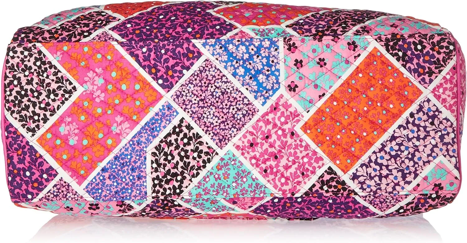 Vera Bradley Women's Cotton Triple Compartment Travel Bag
