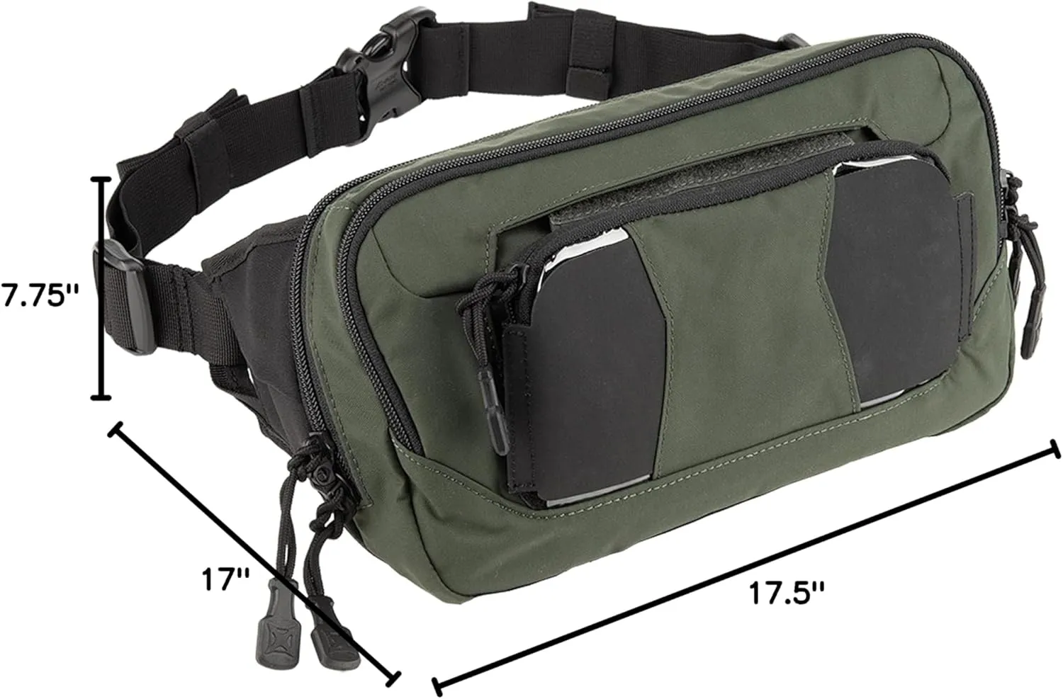 Vertx S.O.C.P. Tactical Fanny Pack, CCW Crossbody Waist Bag for Men and Women, Concealed Carry, EDC, Travel, Work