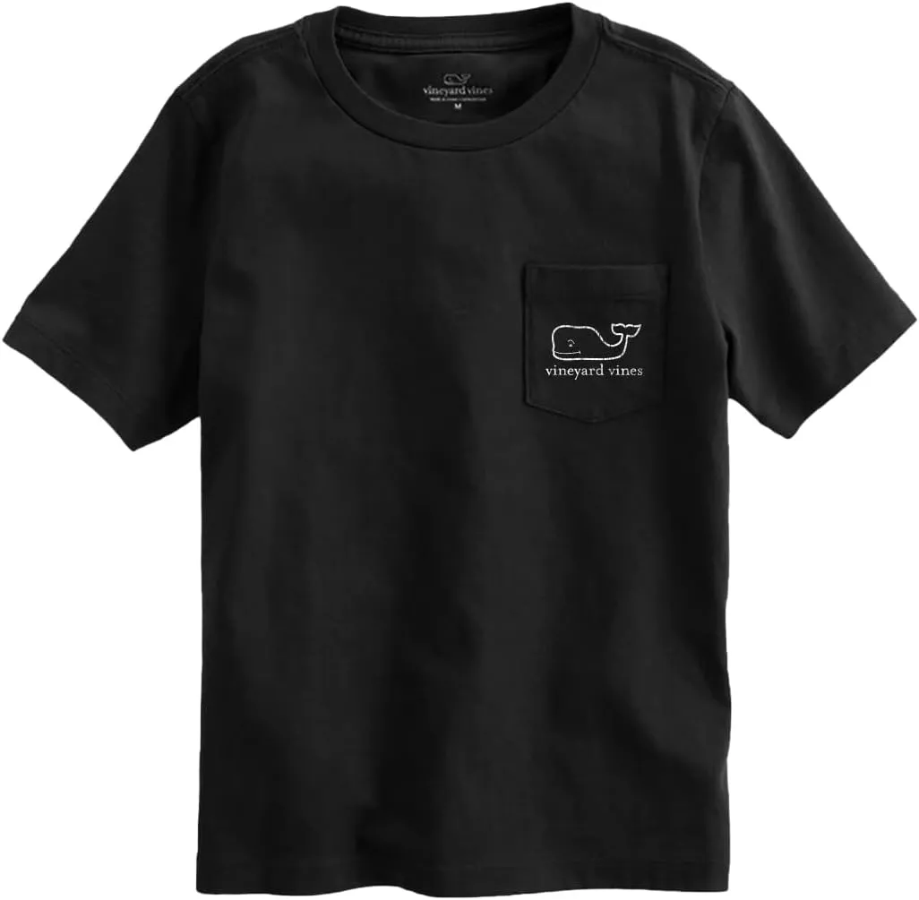 vineyard vines Boys' Short Sleeve Vintage Whale Pocket T-Shirt