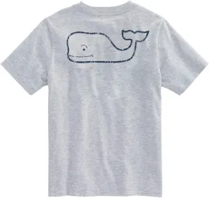vineyard vines Boys' Short Sleeve Vintage Whale Pocket T-Shirt