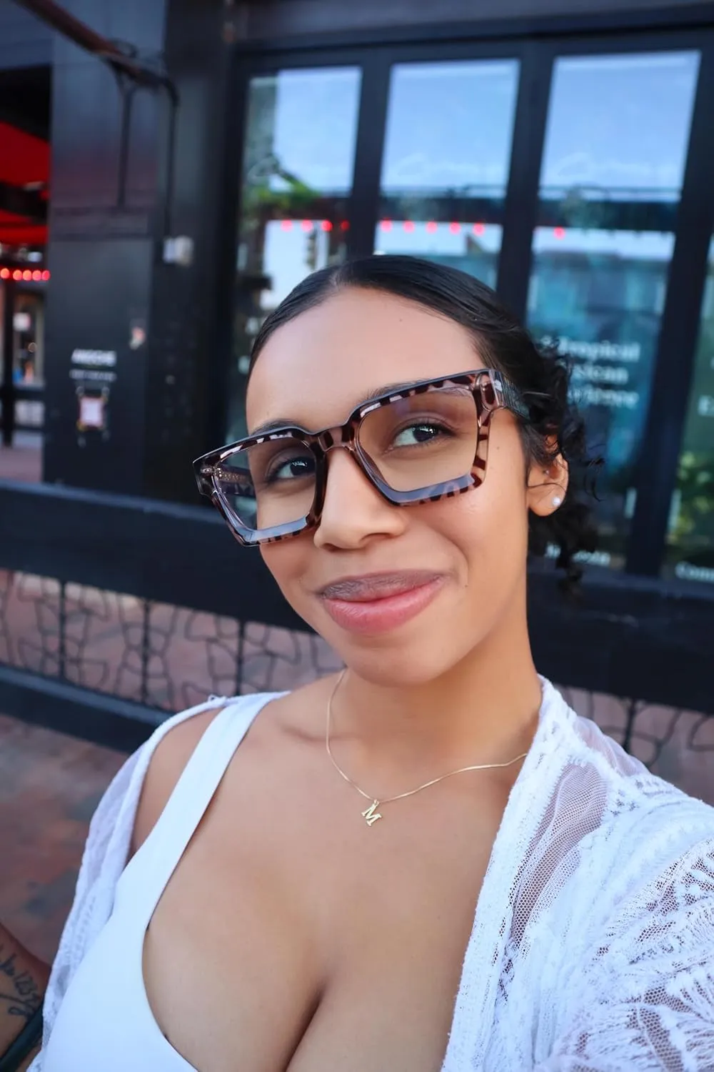 VISOONE 2 Pack Blue Light Blocking Glasses Rectangle Frame and Chic Preppy Look for Women Men RIVER