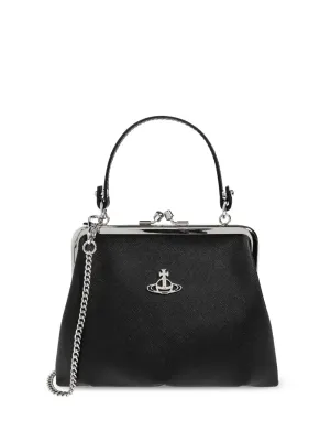 VIVIENNE WESTWOOD WOMEN Granny Frame Purse Bag Black