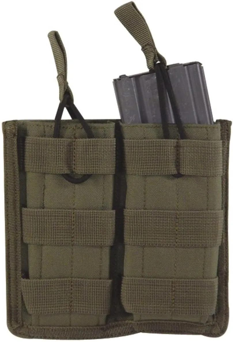Voodoo TacticalM4/M16 Open Top Mag Pouch with Bungee System