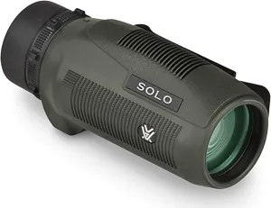 Vortex Optics Solo Monocular 10x36 - Utility Clip, Adjustable Eyecup, Fully Multi-Coated Lenses, Rubber Armor, Non-Slip Grip, Fogproof, Waterproof - Unlimited, Unconditional Warranty