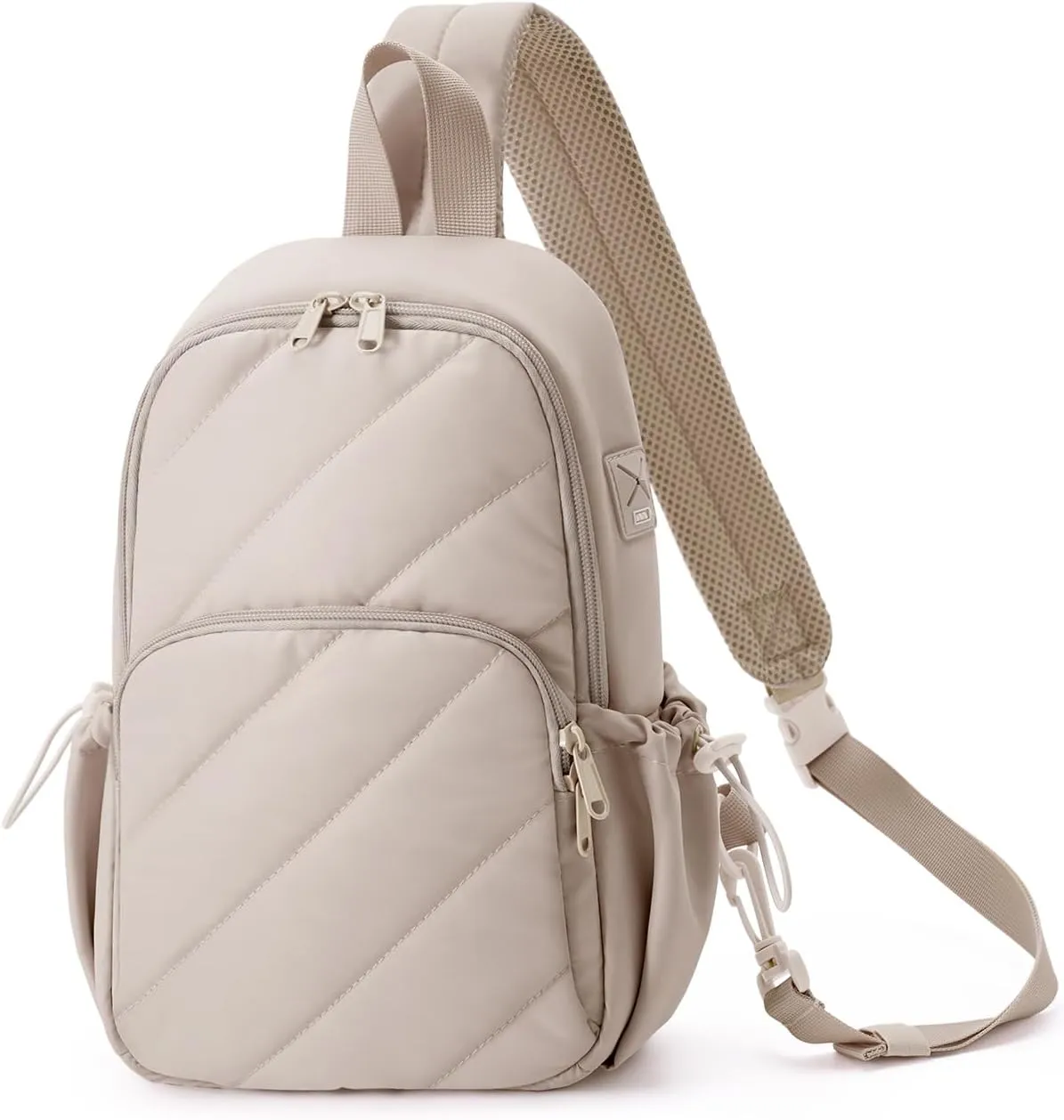 Wandering Nature Featherweight Sling Backpack Crossbody Bag for Women Fits for 11" iPad with Convertible Padded Strap, Multiple Pockets, Ideal for College, Work Commute, Travel, Everyday Errands