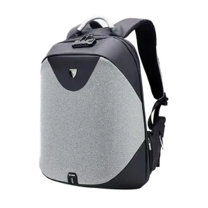 Water-resistant Laptop Backpack with USB Port | Anti-theft | 24L | Grey