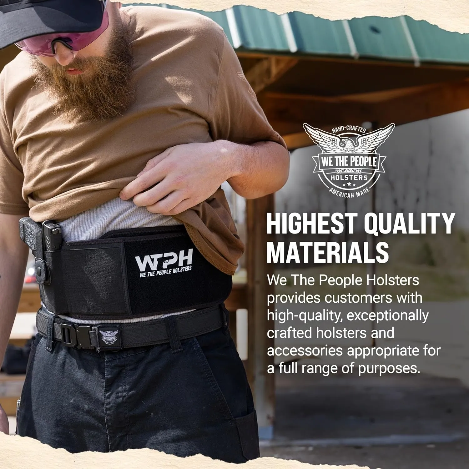 We The People Holsters - Universal Belly Band Holster for Concealed Carry